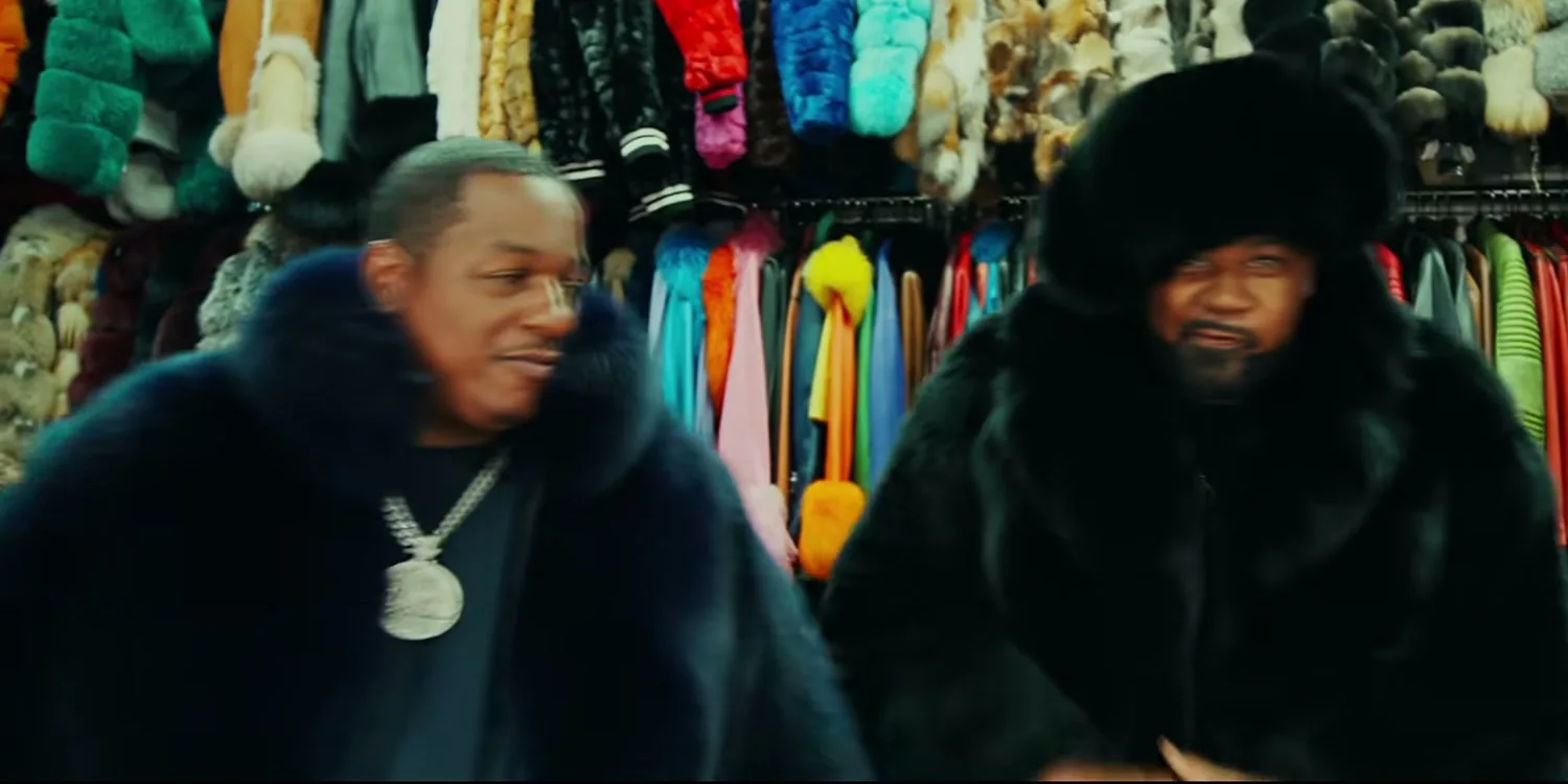 Rahson ‘Dris’ Butler with Ghostface Killah in the “Soul Thang” video